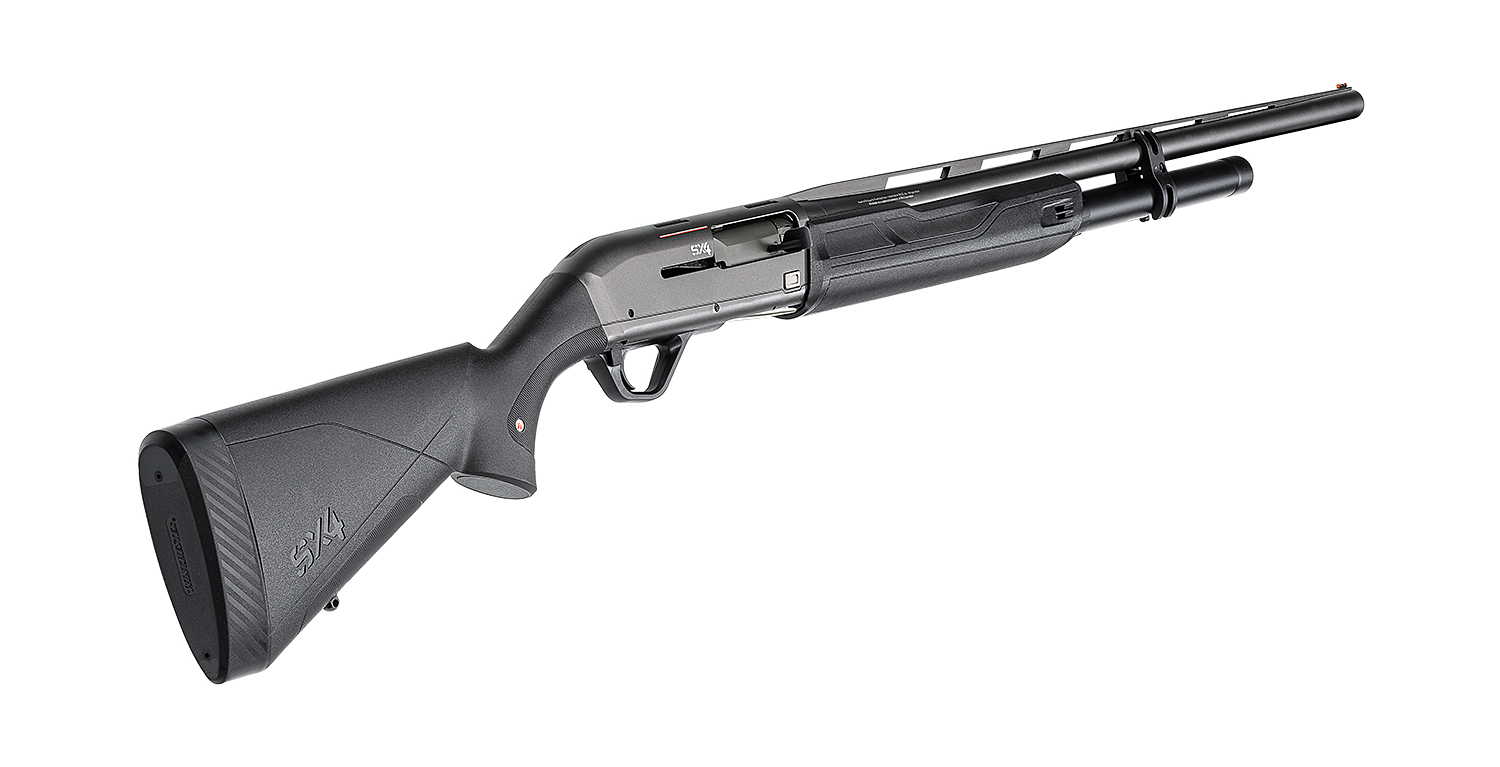 Due fucili per a caccia di diverso tipi su un' bianca sfondo 12665358 Arte  vettoriale a Vecteezy, image size:1500x767